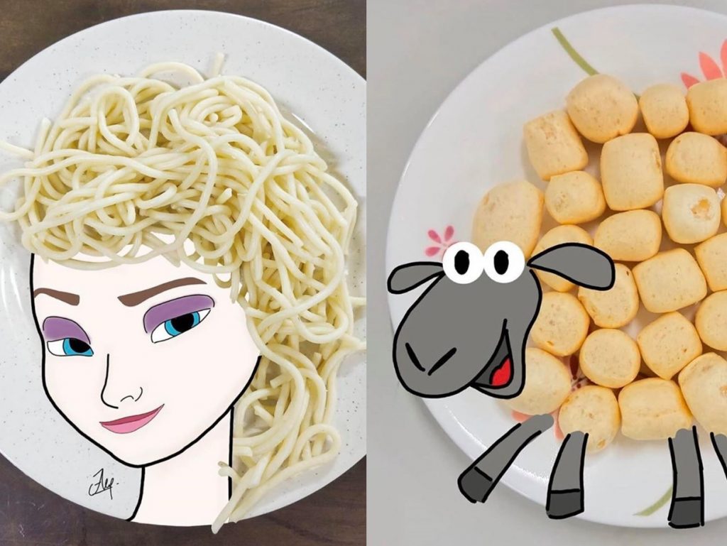 Local Designer Reimagines Food as Cartoon Characters