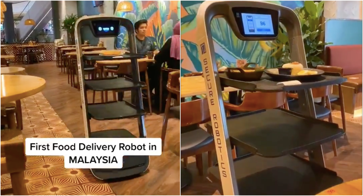 This Restaurant At I City Uses Robots To Serve You Nasi Lemak To Minimise Contact With Staff