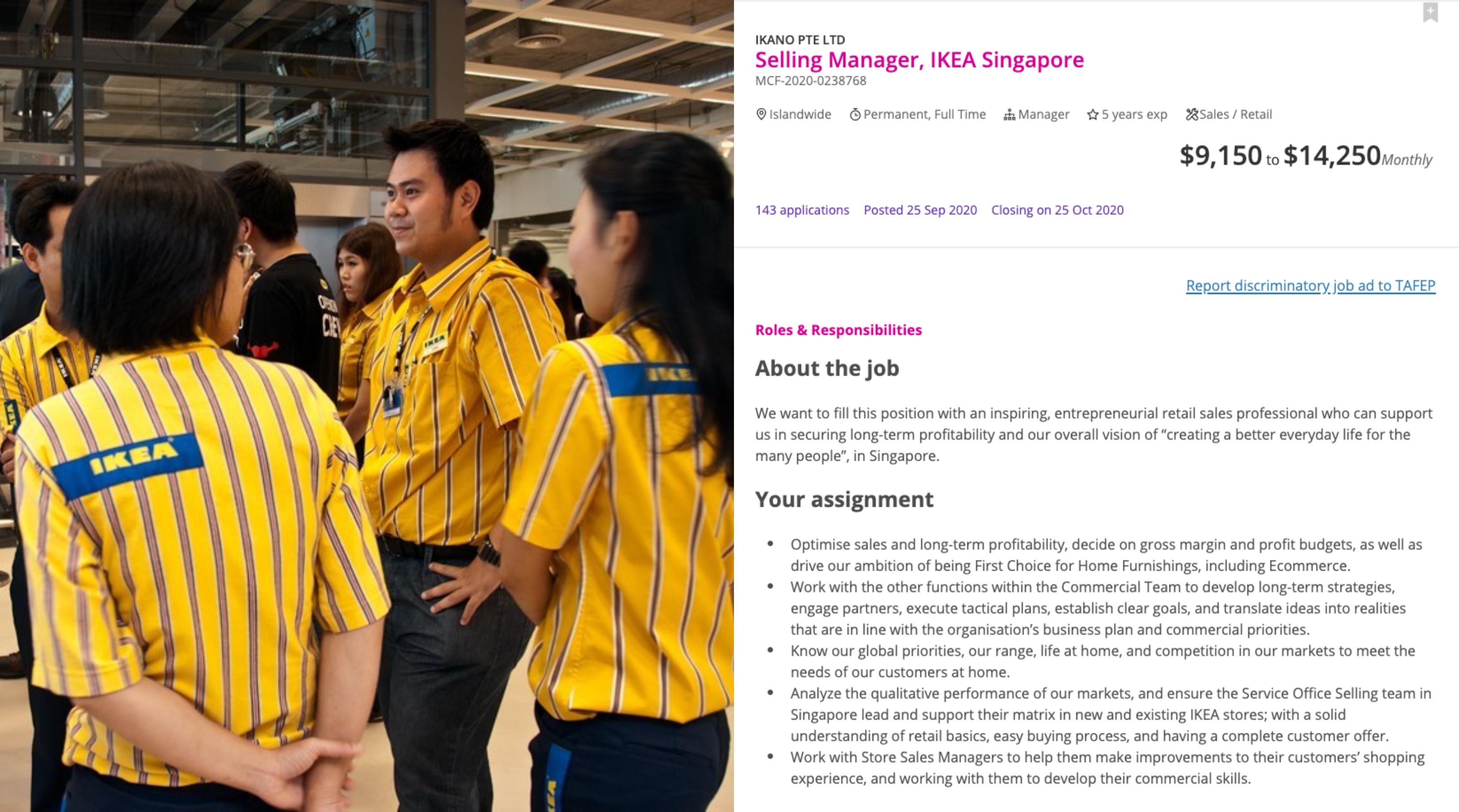 An IKEA Manager's Salary Can Reach RM18,18/Month in S'pore & They ...