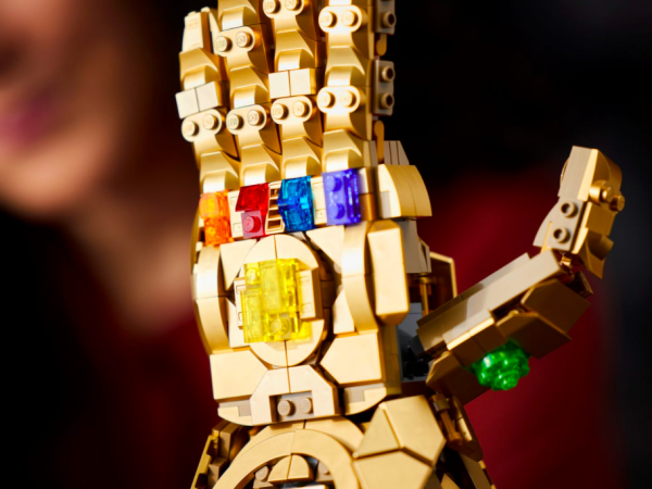 life size lego infinity gauntlet