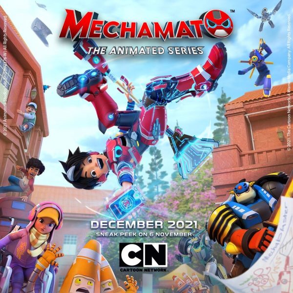 Cartoon Network & M'sian Animators, Animonsta Create New Cartoon Series,  Mechamato