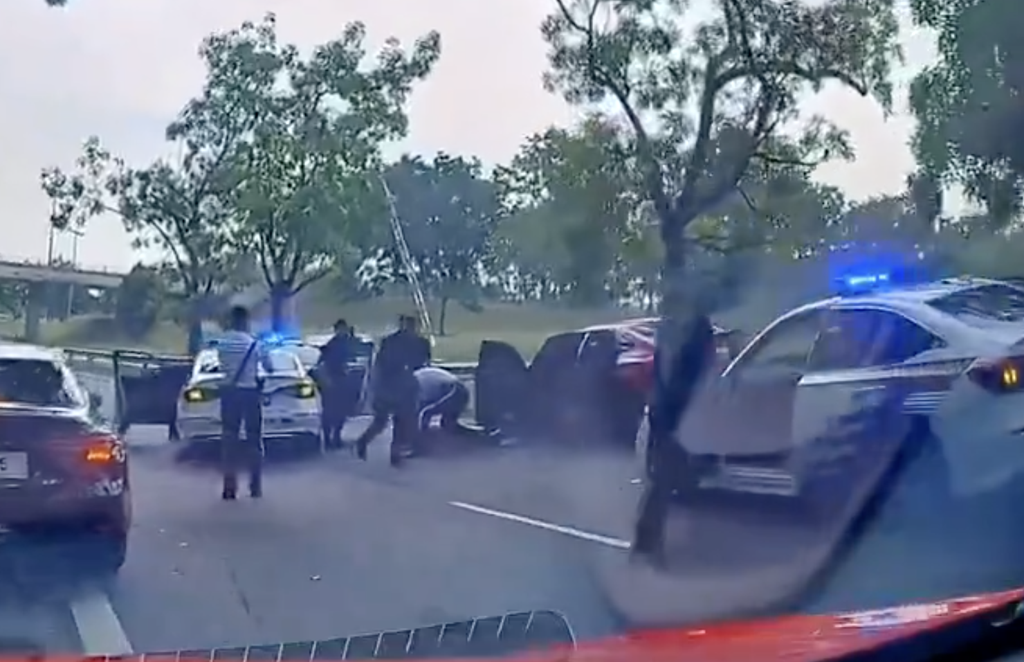 30 Y/O Man Arrested After Ramming Cars in Wild Chase at KLIA
