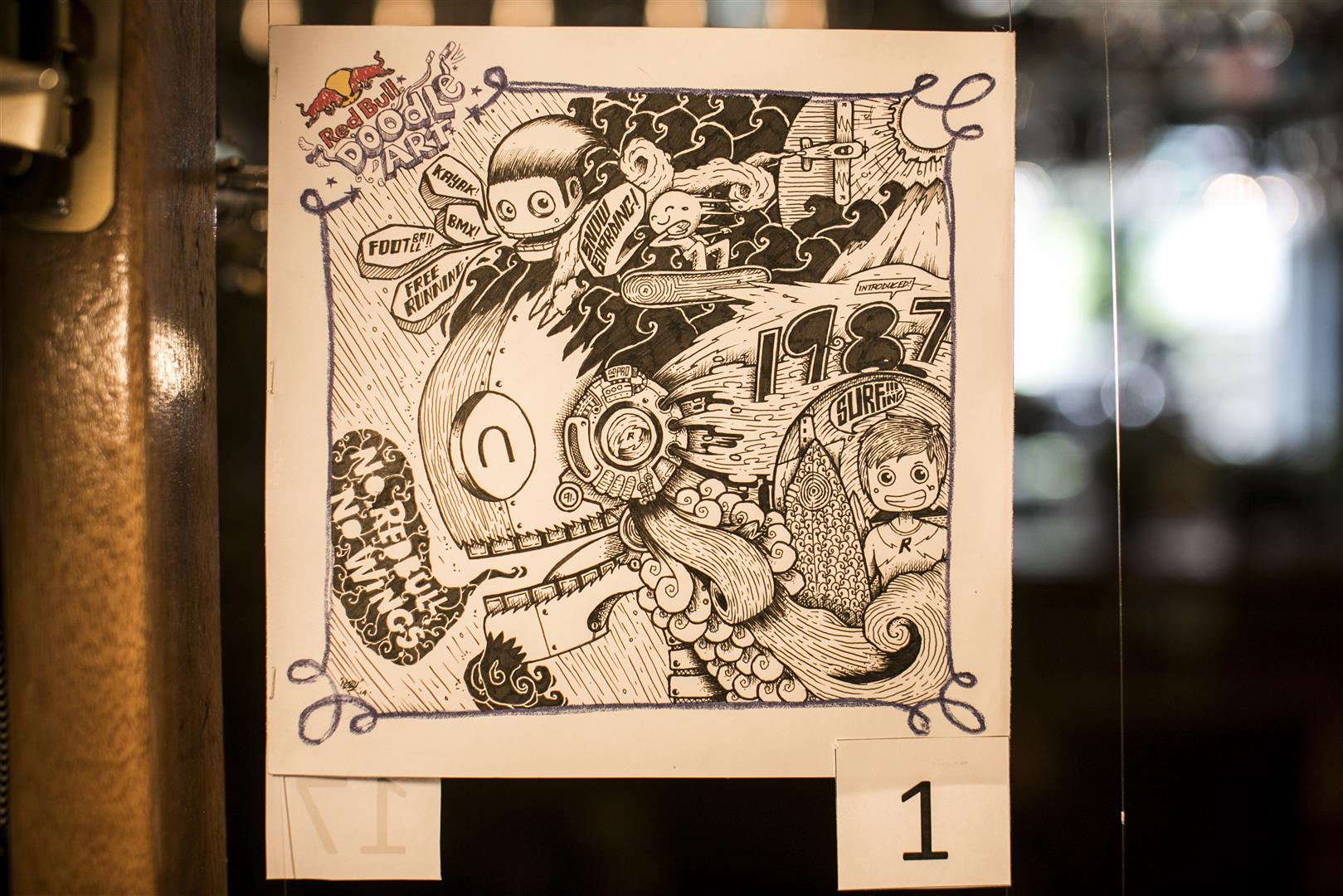 Doodling Can Get You Somewhere Announcing Red Bull Doodle Art