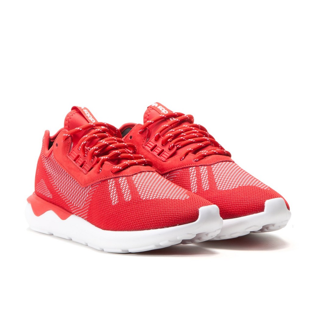 adidas Originals ZX Flux Tubular Runner Weave Scarlet