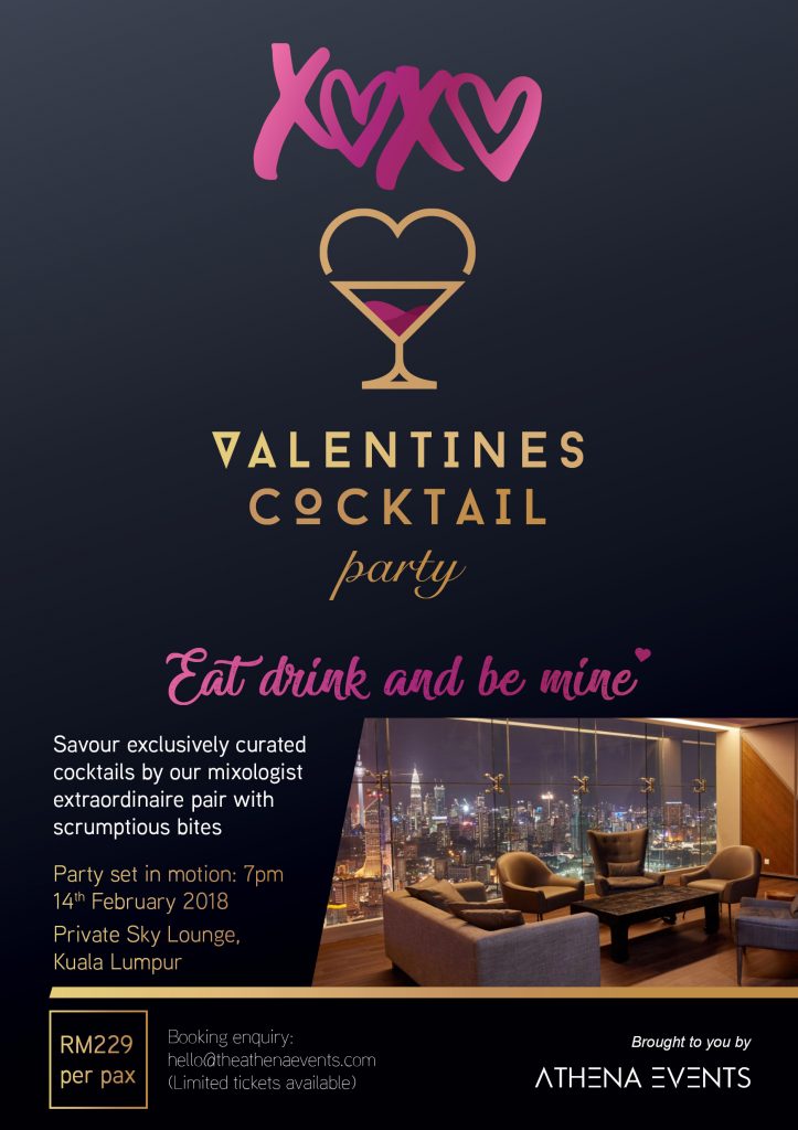 Woo Your Girl This Valentines At This Amazing Cocktail Party