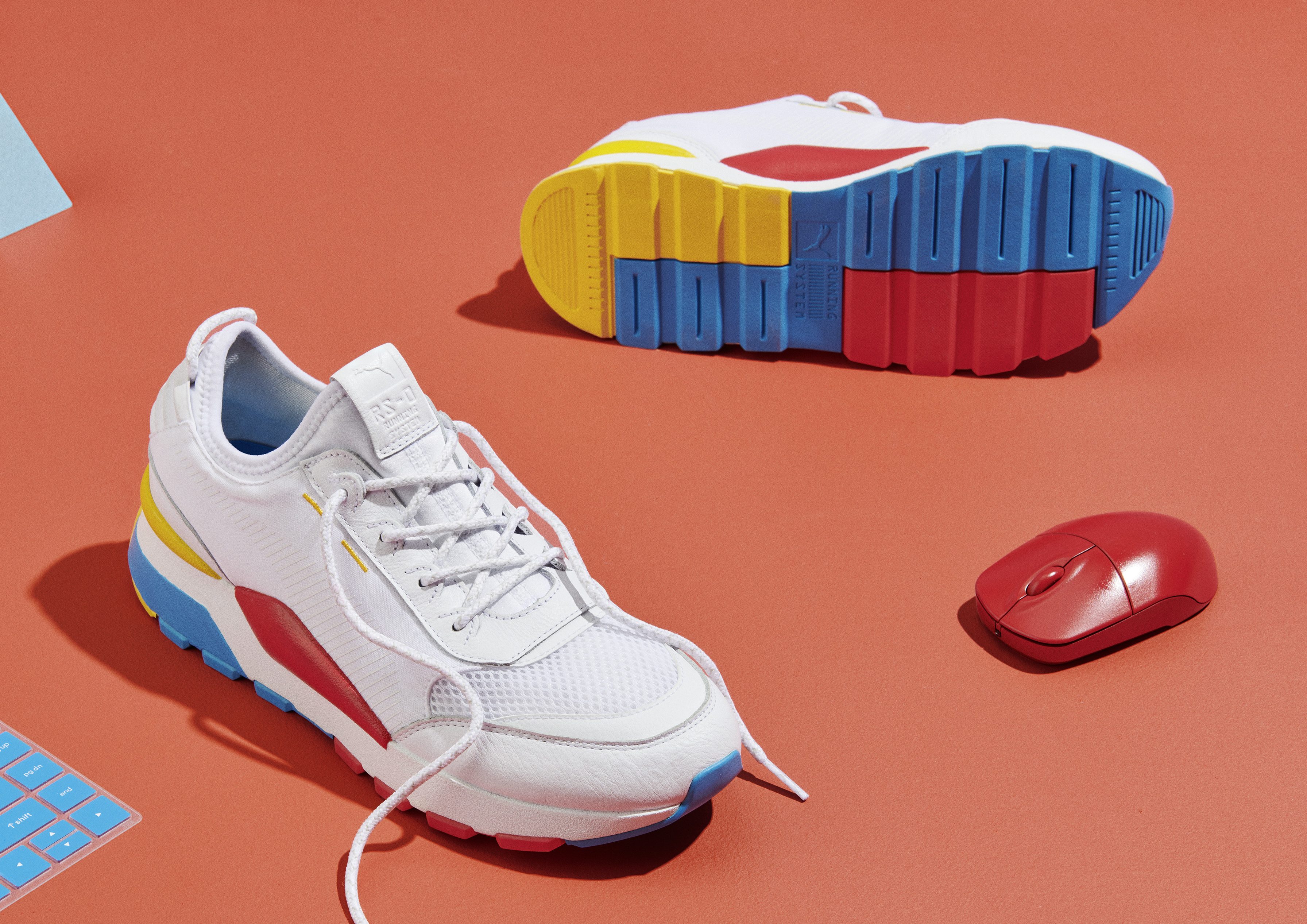 Inspired by '80s Video Games, Puma Goes Retro with the RS-0 Play