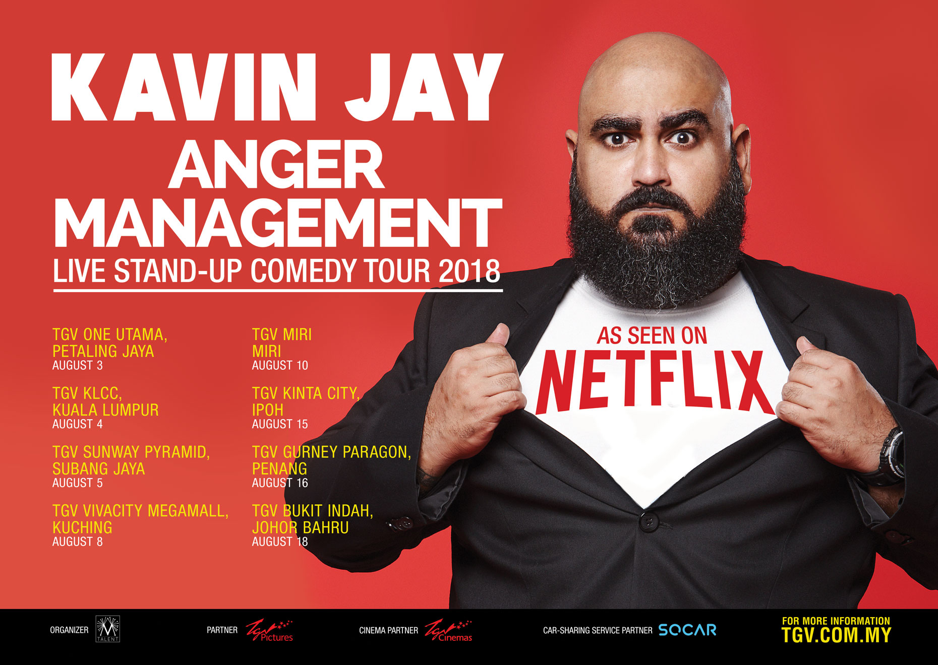Catch Netflix-Approved Comedian Kavin Jay Live on Tour at ...